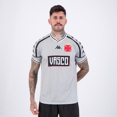 Camisa Kappa Vasco Aquecimento Comissão 2025